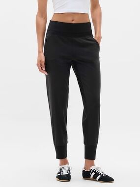Athleta Black Venice Jogger Large Petite NWT